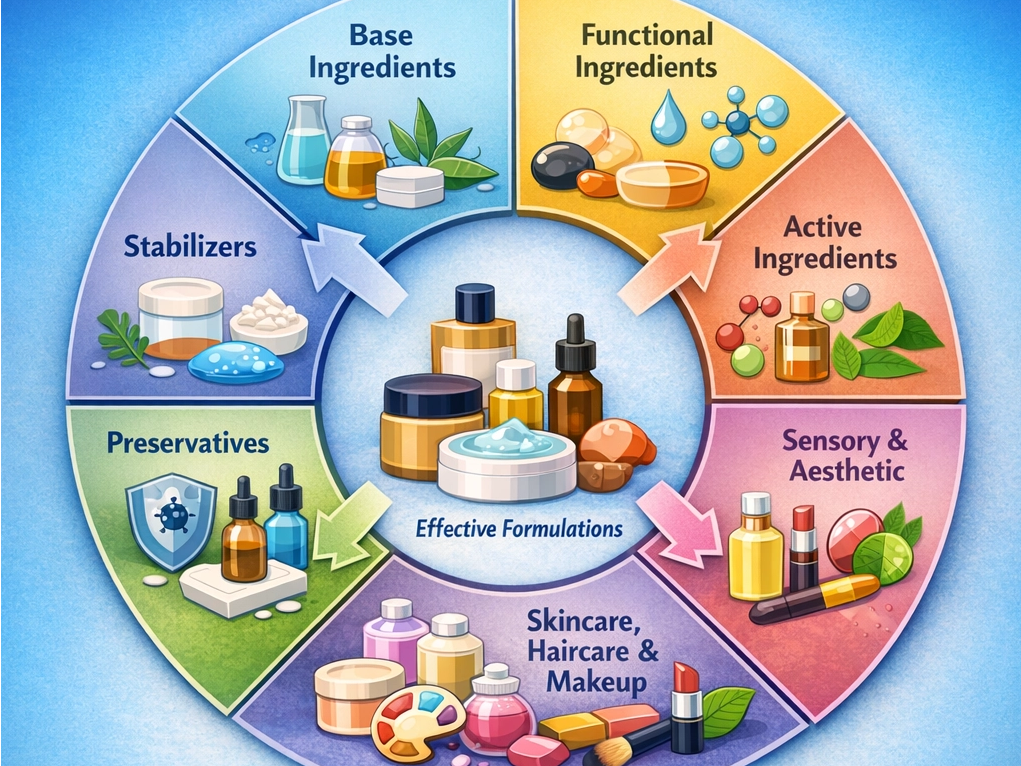 &iquest;Qu&eacute; tipos de materias primas cosm&eacute;ticas existen?